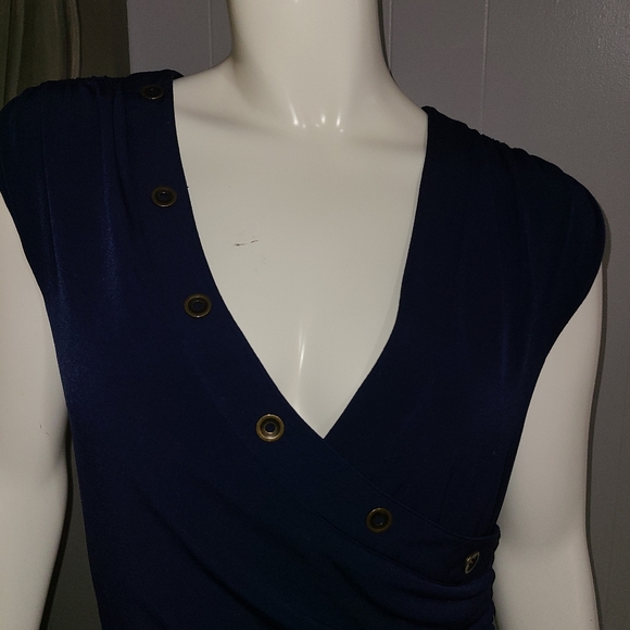 Laundry by Shelli Segal sleeveless Jersey Knit Dress - Picture 3 of 8